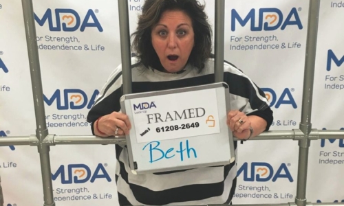 Beth in jail for MDA